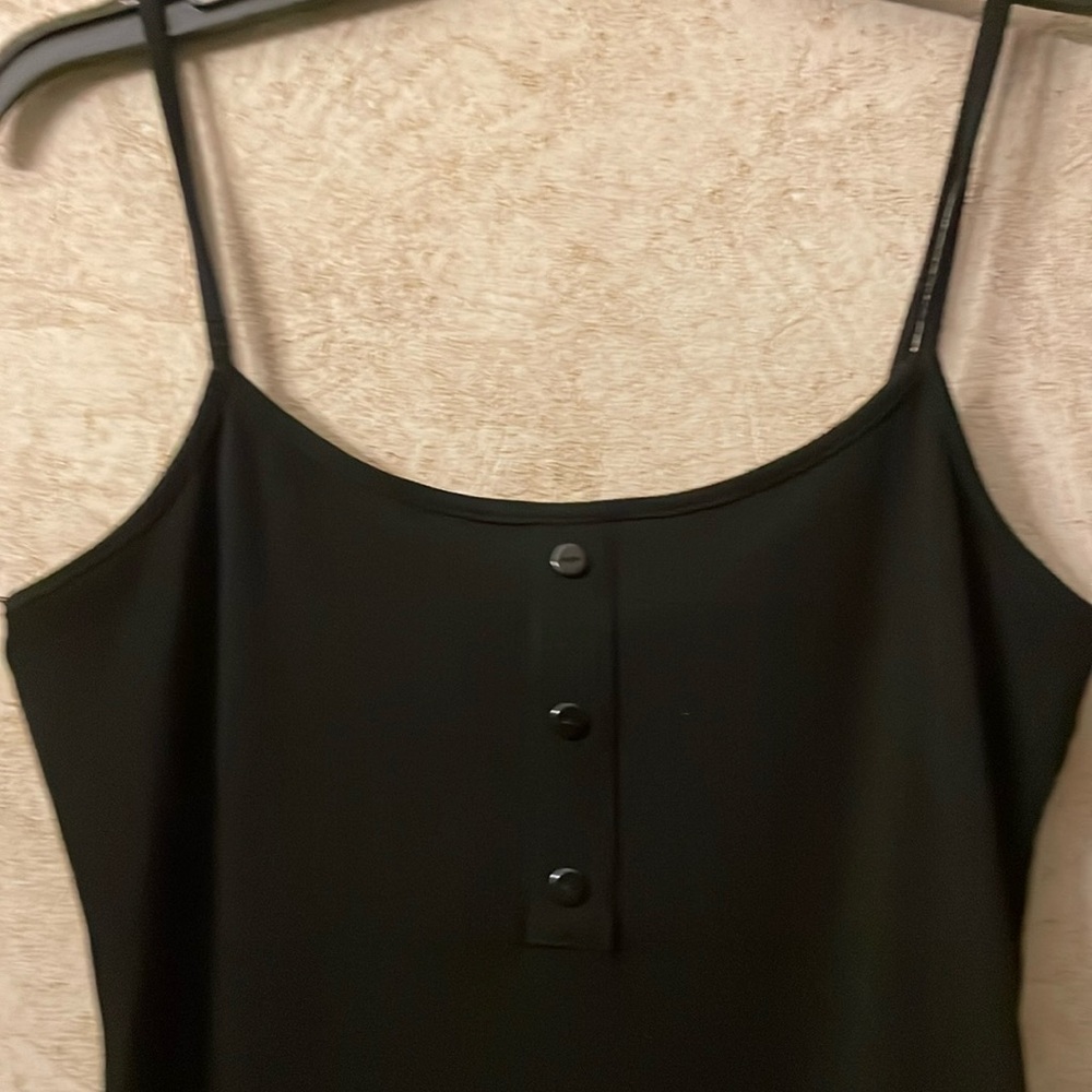 Popular 21 Ribbed Button Bodycon Midi Dress - Picture 8 of 8